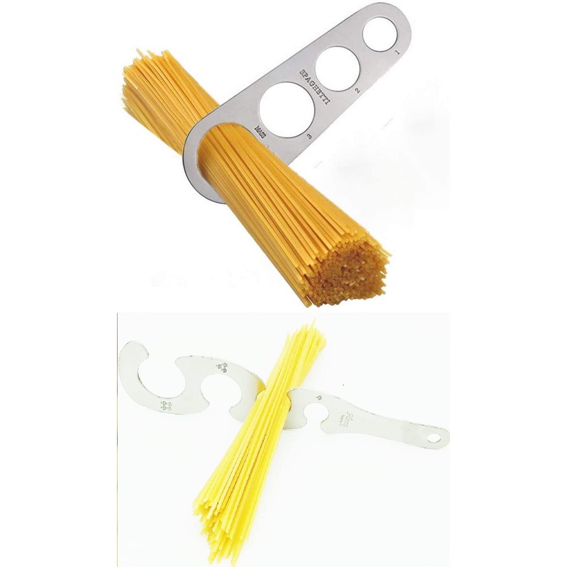 Spaghetti Pasta Measure Stainless Steel Spaghetti Measurer Tool 4 Serving