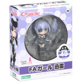 キューポッシュ フレームアームズ・ガール FAガール 迅雷 PVC製 塗装済み可動フィギュア