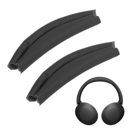 2PCS Replacement Headband Pad with High Elasticity, Soft Protein Leather Headband Cushion, Easy Installation, Compatible with for WH XB910N Headphones