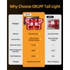 OKLPF OKLPF Rear Brake Tail Light Compatible With 2018 2019