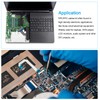 sourcing map Flat Cable 10 Pins 1.0 mm 150 mm