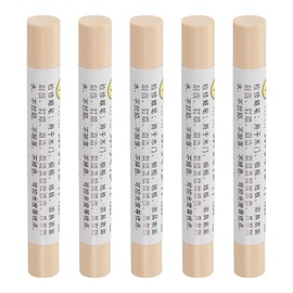 uxcell Furniture Repair Crayons, 5Pcs - Wood Wax Filler Stick, Furniture Markers Touch Up - for Scratches Holes Tables Desks Wooden Floors Cover Ups, Ray Weave Brown