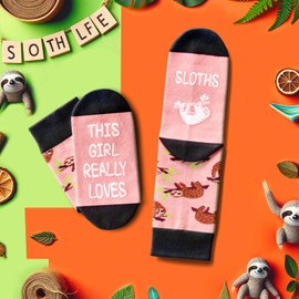 HAPPYPOP Novelty Soth Socks for Big Girls Teen Teenager Silly Kids Socks, Funny Gifts for Girls Kids Gifts 7 to 9 Years