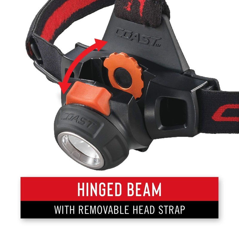 COAST® HL27 360 Lumen PURE BEAM® LED Headlamp with TWIST