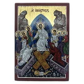 Biblical Composition - Anastasi ( Resurrection ) - 19x25cm