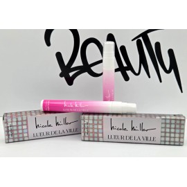 Nicole Miller 2x Nicole Miller Lueur De La Ville Eau De Parfum EDP 10ml .34oz Travel Spray NEW