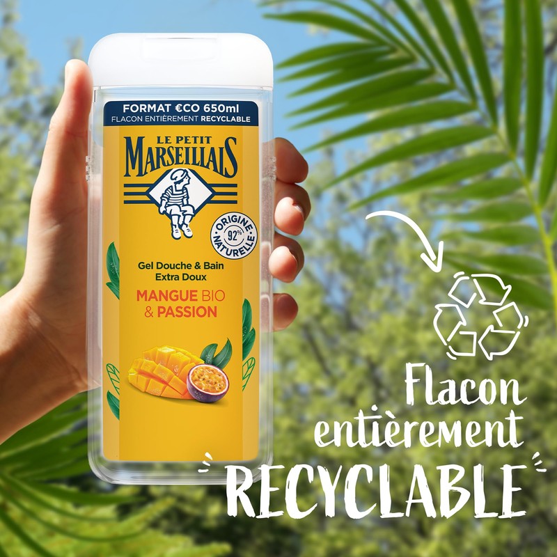 Le Petit Marseillais Extra Gentle Shower & Bath Gel Organic