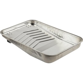 Linzer Products RM 400 Linzer/American Brush RM400 1 QT Metal Paint Tray-Quantity 2424, 9 in, Silver