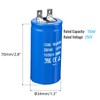 ZOWZEA 150uF/MFD CD60 Motor Start Capacitor 250VAC 50/60Hz for Electric