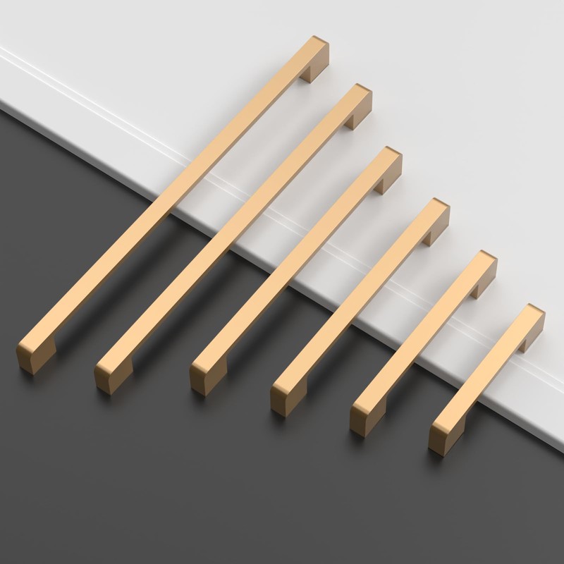 Asidrama 10 Pack 6.3 Inch(160mm) Champagne Bronze Cabinet pulls Cabinet