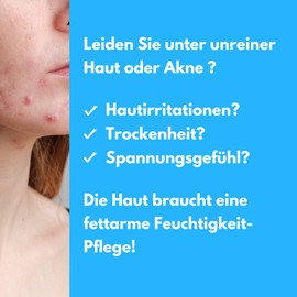 Benevi Hydrodermic Facial Fluid 50ml - Facial Cream for Acne and Irritated Dry Skin by Acne Therapy Products of the Hydroderm Care range can relieve skin irritation.