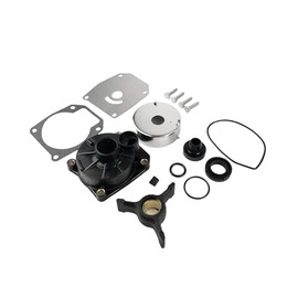 SLSRPMT Water Pump Impeller Repair Kit with Housing 438592 for Johnson Evinrude OMC Outboard 25 28 30 35 40 48 50 HP Replaces Sierra 18-3454 0433548 433549 0438592 777805