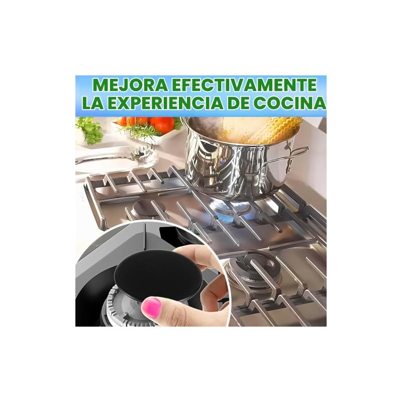 Juego Mejorado de Tapas de Quemador de Estufa de Gas