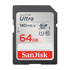 SanDisk SDSDUNB-064G-GH3NN 64GB SDXC Class 10 UHS-I Readable Up to 140MB/sUltra SDSDUNB-064G-GH3NN
