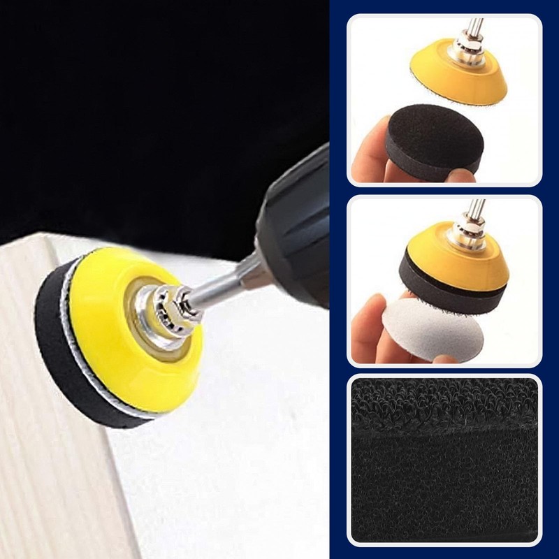 ECSiNG Pack of 5 Soft Sponge Buffer Pads, 25 mm,