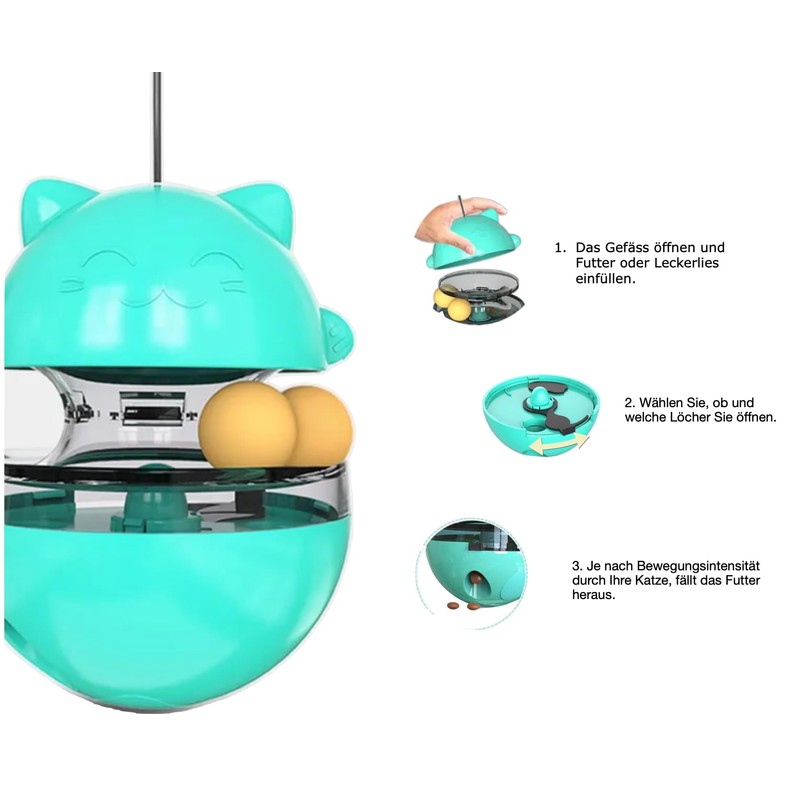 Petpets Cat Starter Set, 12 Pieces, Cat Toy, Cat Tunnel,