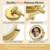 GURUN 8.5" Plug-in Magnifying Makeup Mirror with 3 Tones Dimmable