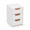 Mini 3-Drawer Desk Organizer for Small Items – Compact Storage