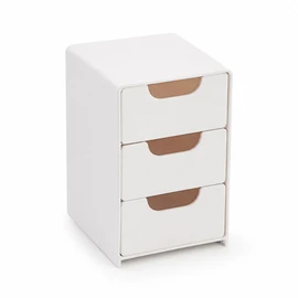 Mini 3-Drawer Desk Organizer for Small Items – Compact Storage for Jewelry, Cosmetics & Office Accessories