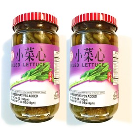 Jinlan Pickled Lettuce 14 Oz(2 Pack)金蘭小菜心