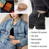 17MM Jean Buttons for Loose Jeans, No Sew Jean Buttons