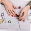 Healvian 2sets Nail Art Mixing Palette Cosmetic Makeup Tray Blending