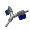 Beduan Stainless 3 Way Shut Off Ball Valve, 3/8" Hose