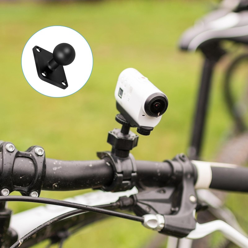 1 Inch Ball Head Adapter, Ball Mount Base with 4