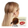 Jaloma Pasadores Negro Para Cabello 50 Pzs Goma En Puntas