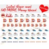 One Stop Nails Denver Broncos Clear Vinyl PEEL and STICK