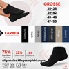SGS 5-10 Bamboo Socks Trainers Men Women Bamboo Socks, 5