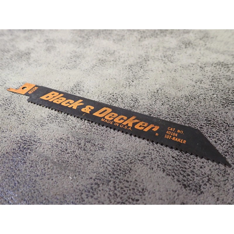 BLACK+DECKER NEW Black & Decker 40104 6" x 10TPI Cut