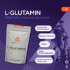L-Glutamin in Pulverform 500g- L-Glutamin-Aminosäure mit reinem Geschmack- 100 Portionen