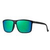 TIANYESY Stylish Square Unisex Sports Polarized Sunglasses for women and