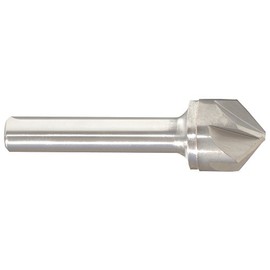 Morse Cutting Tools 56149 Chatterless Countersinks, Solid Carbide, Bright Finish, 90 Degree Split Point, 6 Flutes, 3/4" Size
