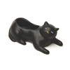 Kikkerland Cosmo The Black Cat Porcelain Planter, for Succulents, Herbs,