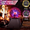 CGBOOM Plasma Ball 4 Inch, Touch and Sound Sensitive Plasma