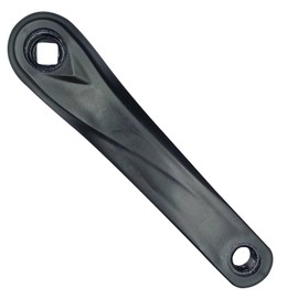 Bestookits Left Bike Crank Arm 170mm Bicycle Crank Arm for Electric Bicycle Folding Bicycle Hybrid Mountain Bicycle Road Bike (Left Diamond Hole Only, Style 3)