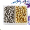 EXCEART 200pcs Needle Point Home Decor Pushpins Gold and Silver