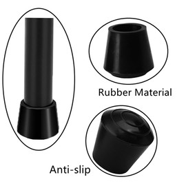 KDYOFNI 16PCS Rubber Chair Leg Tips Non-Slip Round Table Desk Stool Feet End Caps Cover Anti-Scratch Floor Protector Cups for Home Office School(20mm / 3/4 inch)