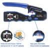 CHZHLM RJ45 Crimp Tool Kit All in One Pass Through