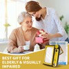 Magnifying Glass with Light, 5X 10X 45X Rechargeable Magnifier with