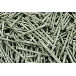 (125) Hex Head 1/4 x 3-1/2 Lag Bolts Galvanized Wood Screws