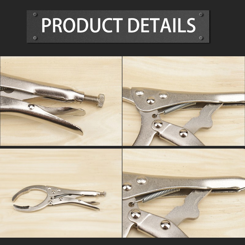 Oil Filter Wrench Carbon Steel Adjustable Oil Filter Pliers Oil