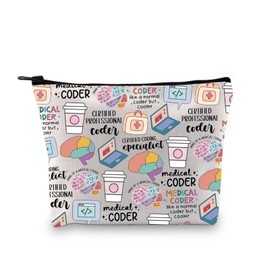 Medical Cosmetic Bag for Bill Specialist Medical Gift Medical Coding Gift Hospital Bill Zipper Pouch, Medical Cosmetic Bag Size 3UK, Fashionable