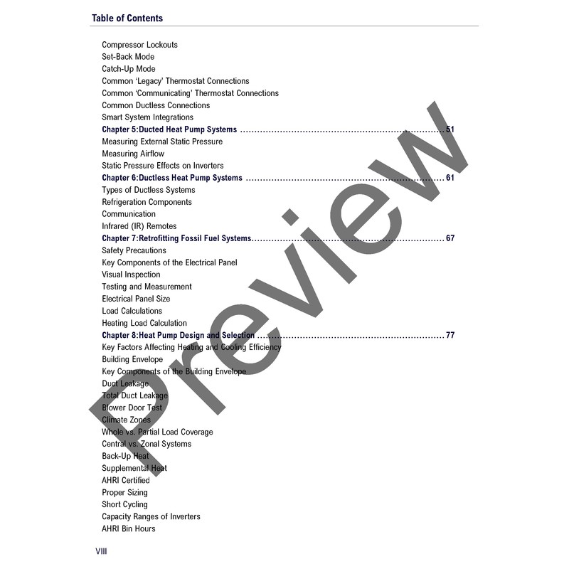 High Performance Heat Pumps