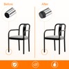 uxcell 12Pcs Inserts for Square Tubes with Leveling Feet, for