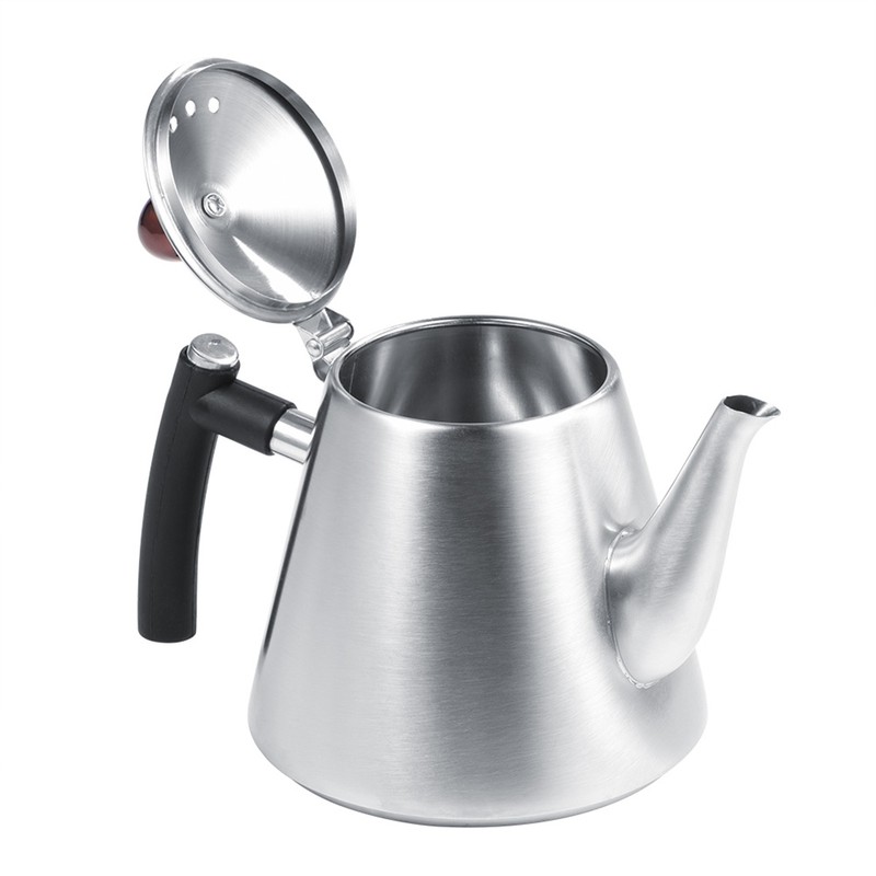 1.2L Stainless Steel Stove top Teapot Tea Coffee Pot Kettle