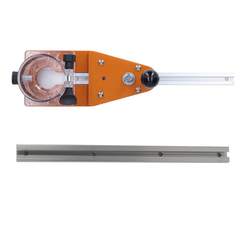 Saw Plate Guide System Kit, Suitable for Plate 12-40mm, Slotting,