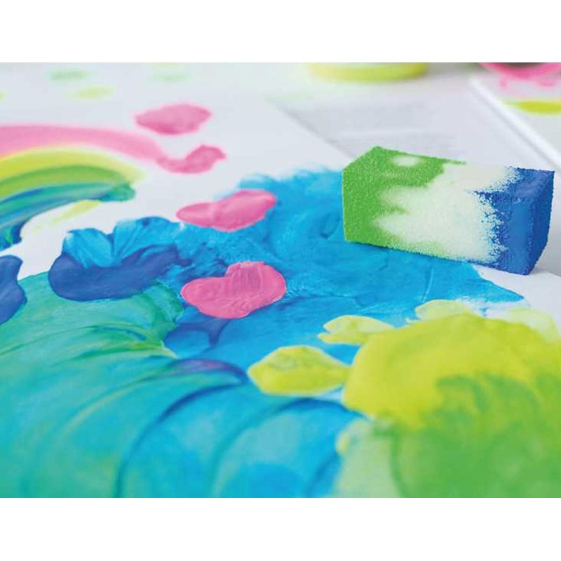 Mucki Fabric Finger Paint 250 ml, Green